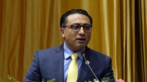 अब देशमा केही हुँदैछ हैं भन्ने सन्देश जाओस् भनेर हामीले महत्वाकांक्षी कार्यक्रमहरु घोषणा गरेका छौं : अर्थमन्त्री वाग्ले