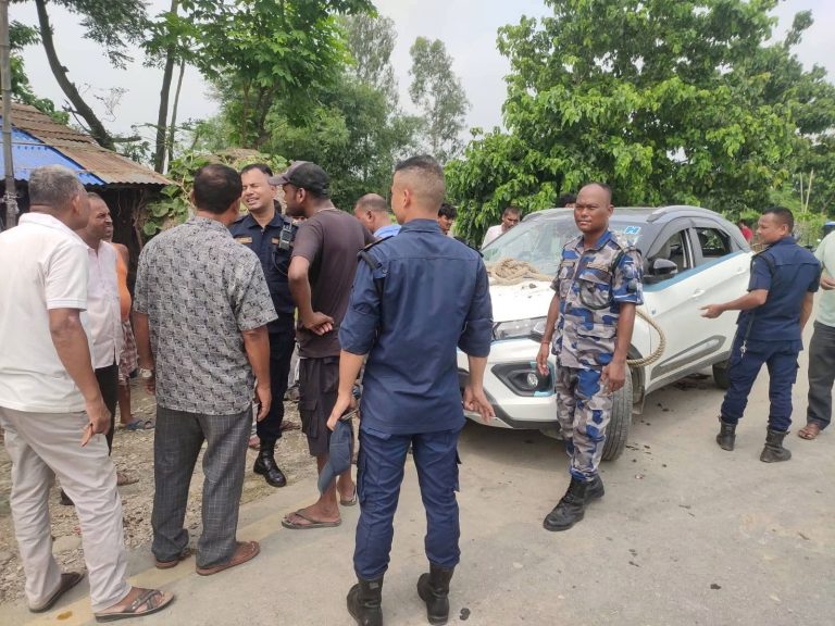 सुनसरीमा सवारी दुर्घटनामा वरिष्ठ सई लालुकुमार यादवको मृत्यु