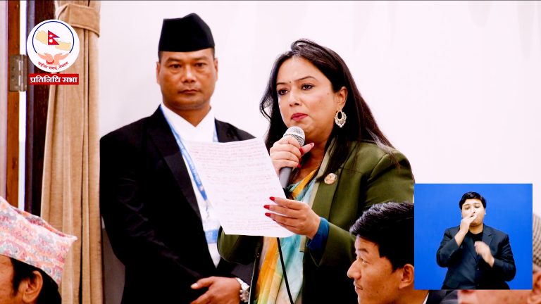सनातन राज्यको पक्षमा बोल्दा योजनाबद्ध रूपमा धम्कीहरू प्राप्त भइरहेको  सांसद ओलीकाे दाबी