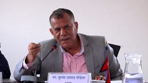 शिक्षा क्षेत्रमा देखिएका विभिन्न बेथिति र विकृतिले शैक्षिक सुधारको अभियानलाई थप ओझेलमा पार्ने : सभापति पौडेल