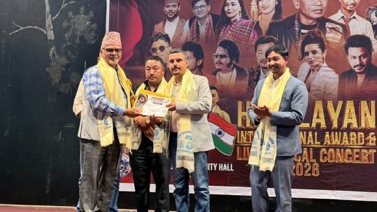हिमालयन इन्टरनेशनल अवार्ड सिक्किमको राभाङ्लामा सम्पन्न