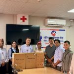 मुक्तिनाथ विकास बैंकद्वारा नेपाल रेडक्रस सोसाइटी, लुम्बिनी प्रदेशलाई ३ थान जैविक सूक्ष्मदर्शी हस्तान्तरण