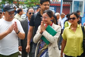 शपथ ग्रहणका लागि रास्वपा पार्टी कार्यालयमा पुगे पदाधिकारी र कार्यकर्ता (तस्बिरमा)