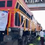पहिलोपटक कोलकाताबाट विराटनगर आयो कार्गो रेल