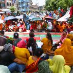 लघुवित्त पिडितहरुकाे सामुहिक आमरण अनसनकाे घाेषणा (फाेटाे फिचर)