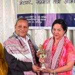 शैली फाउन्डेसनद्वारा दाहाल सम्मानित